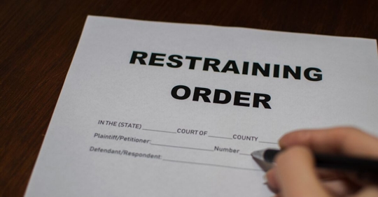 restraining order
